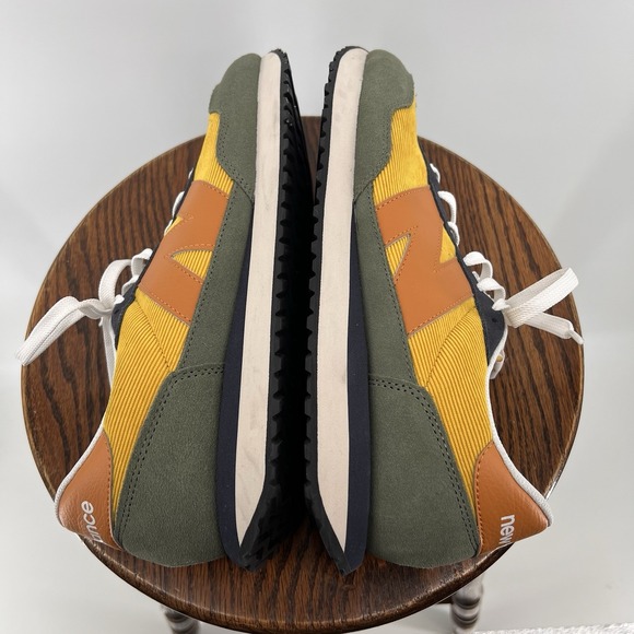 New Balance 237 Men's Harvest Gold Madras Orange Shoes Sneakers Size 13 D - Picture 8 of 11